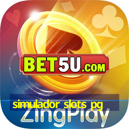 Simulador Slots Pg N Mero Um Do Brasil